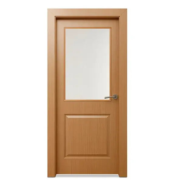 Puerta de Uso interior acristalada camargue roble izquierda 203 x 72,5 cm