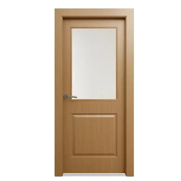 Puerta de Uso interior acristalada camargue roble derecha 203 x 82,5 cm