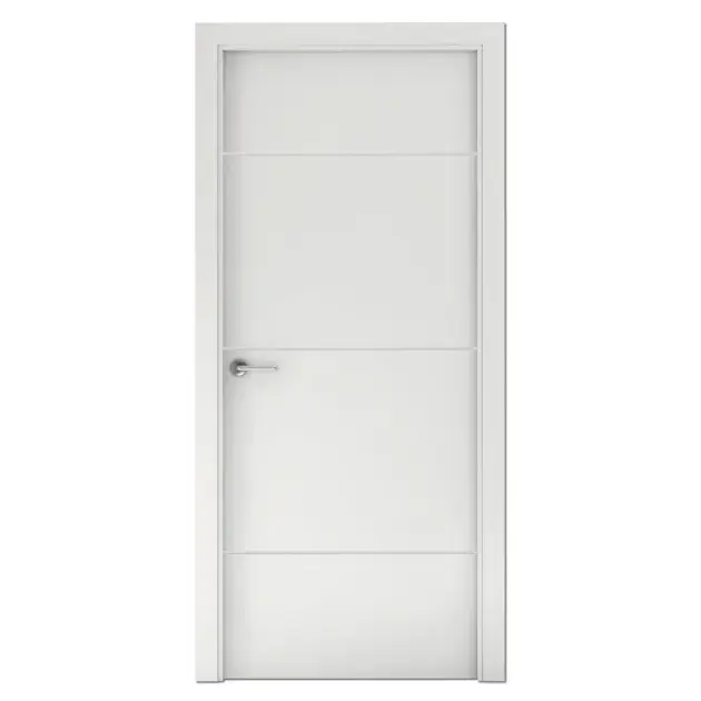 Puerta de Uso interior Capri blanco derecha 203x72,5 cm