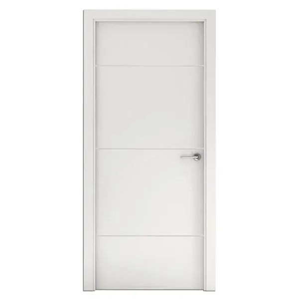 Puerta de Uso interior Capri blanco izquierda 203x62,5 cm