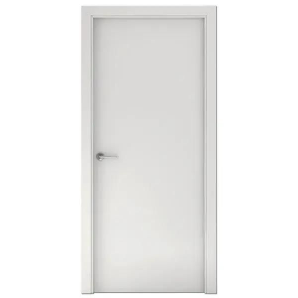 Puerta de Uso interior Carina blanco derecha 82,5 cm