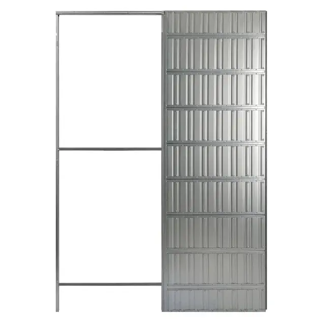 Sistema corredero de empotrar para pared de cartón yeso 80 cm