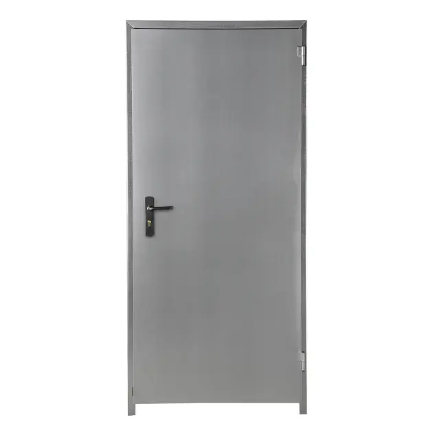 Puerta multiuso galvanizada reversible con aislante 200 x 91 cm