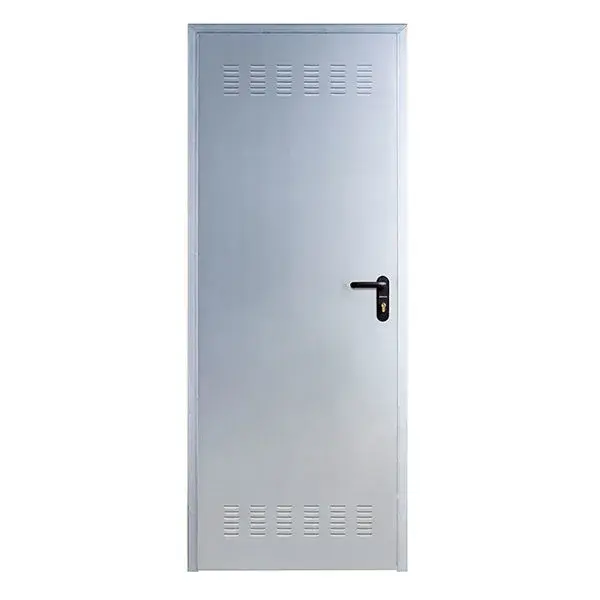 Puerta multiusos con rejilla izquierda 210x80cm