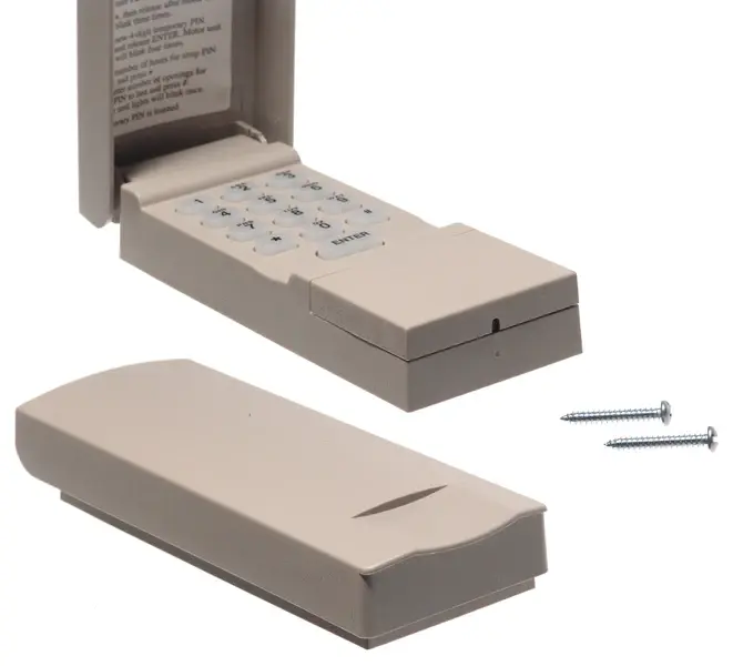 Control remoto para abre-puertas de garaje LiftMaster 977LM con teclado inalámbrico de 390 MHz