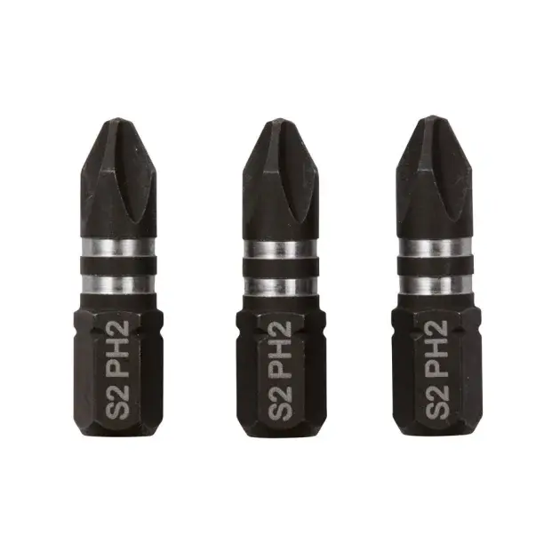 3 PUNTAS 25 MM PH2 ERBAUER