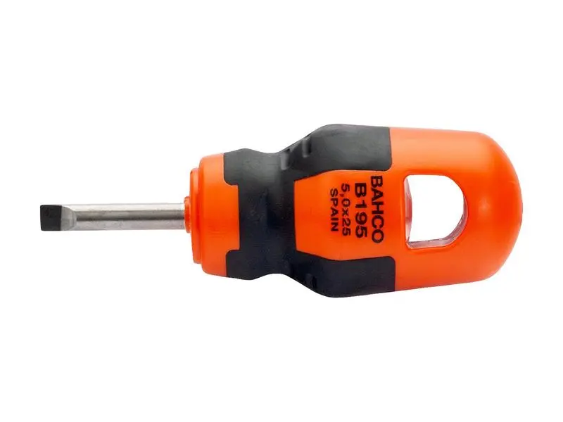 Destornillador plano 5*25 b195 bahco