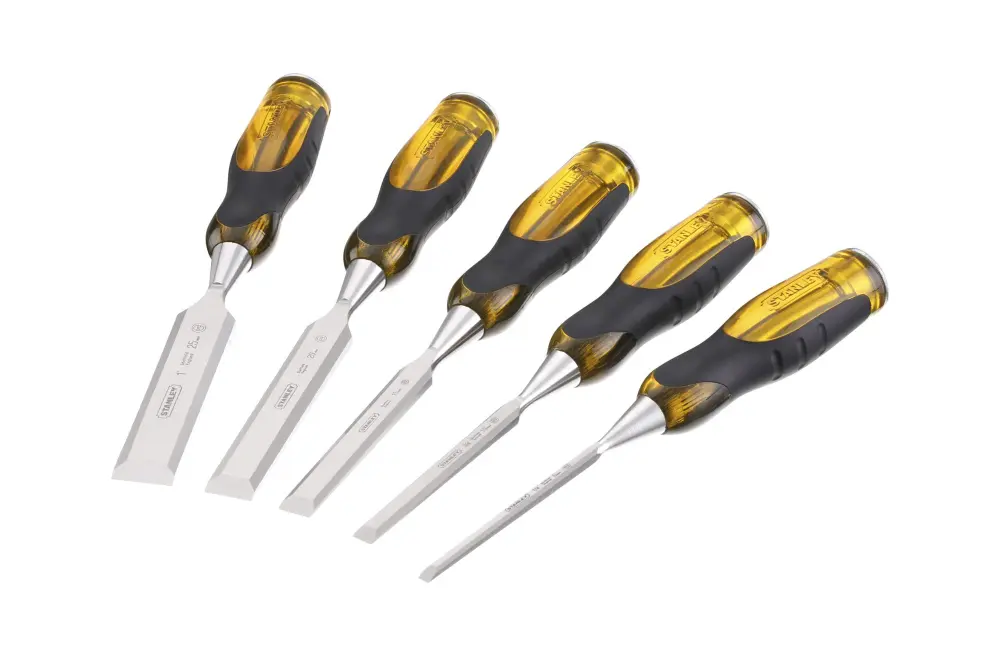 Precisión Stanley juego de formones fatmax 5 piezas 6, 10, 15, 20, 25mm