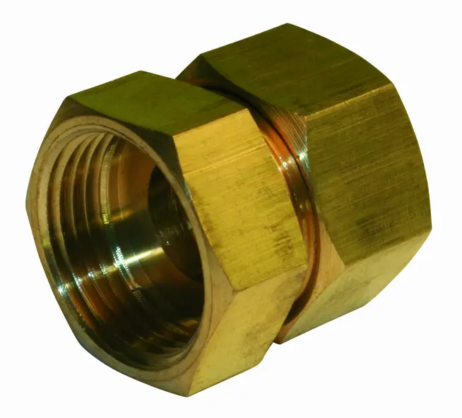 Acoplamiento rápido de latón f 12 x 17 para tubo de cobre Centrale Brico