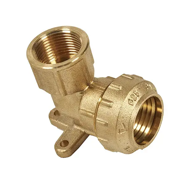 Codo mural tubo-hembra 3/4 x 25 mm