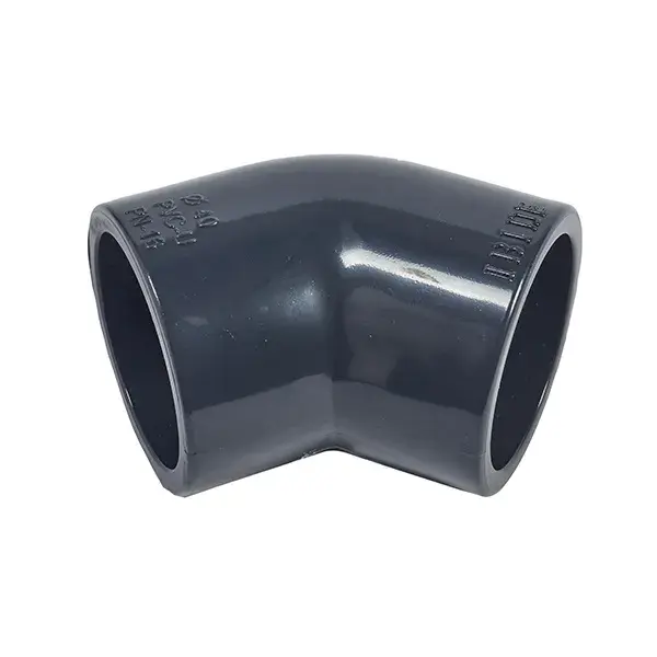 Codo pvc presión 45º d40