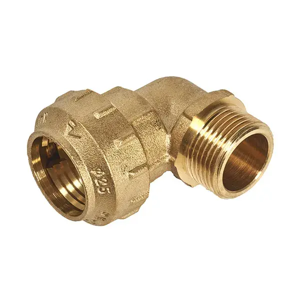 Codo tubo-macho 3/4 x 25 mm
