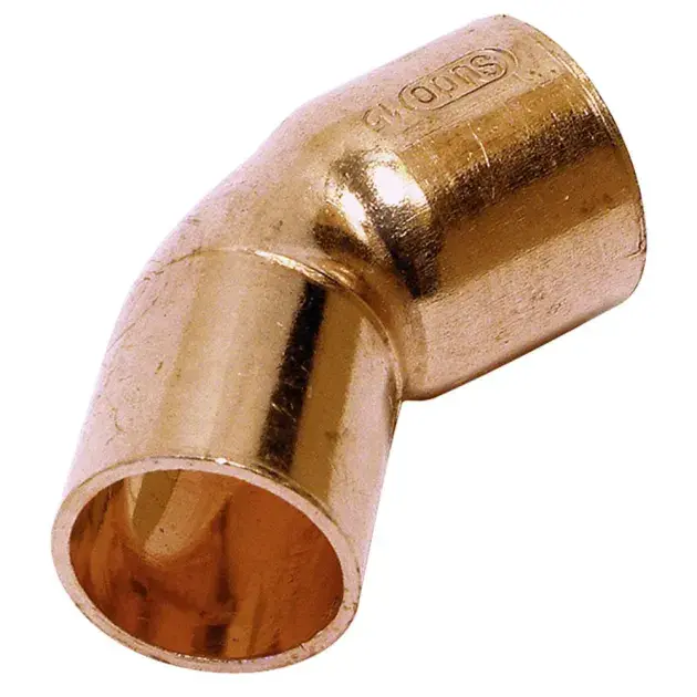 Curva 45º m-h 15 mm