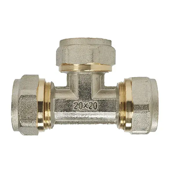 Enlace compresión T multicapa Ø 20x2 mm