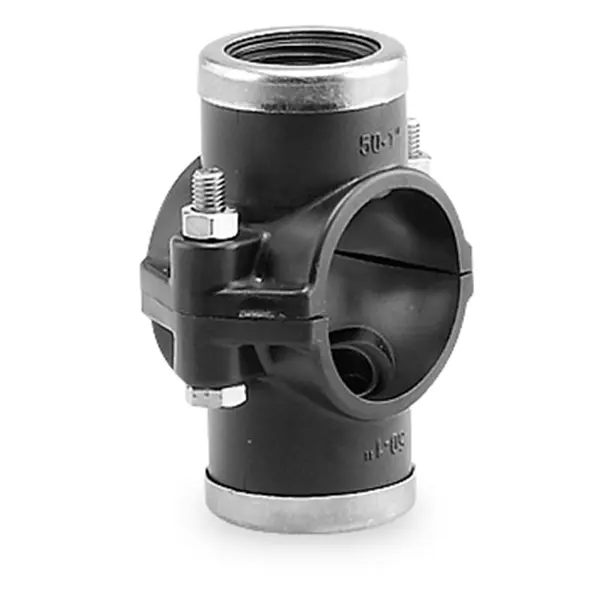 COLLARIN PP PARA PVC Y PE DOBLE C/REFUE. 32X3/4 Hidroten