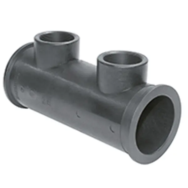 TE DOBLE PVC NETVITC R/H 90X2 Hidroten