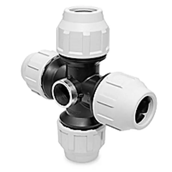 FITTIN PE CRUZ IGUAL AIR 20X3/4 GRIS Hidroten