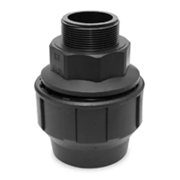FITTING PE ENLACE ROSCA MACHO 50X11/2 Hidroten