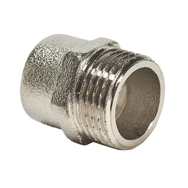 Machón de latón cromado 3/8