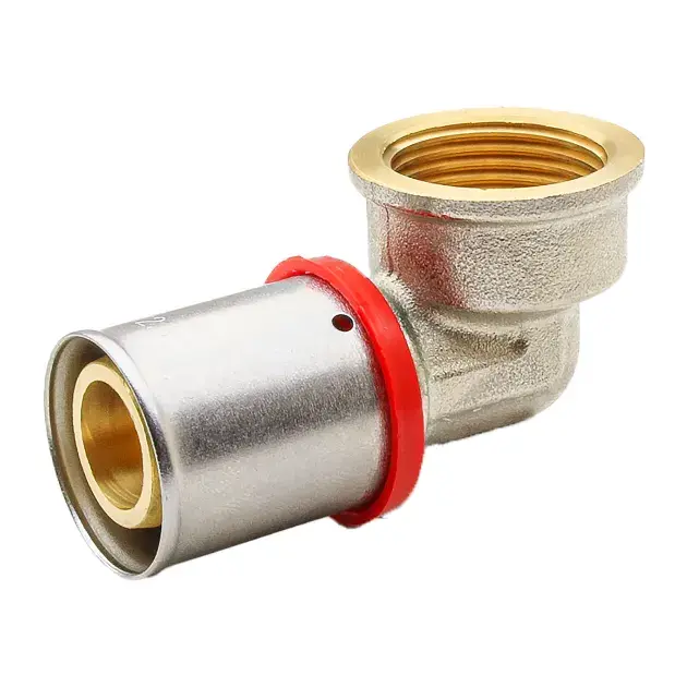 Codo hembra 90º multicapa press Ø16x1/2 mt