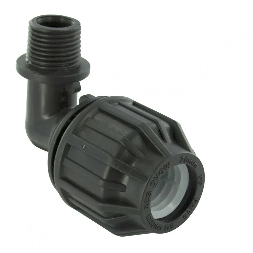 Conector pe codo (3/4) - macho (3/4) Quick Plomberie