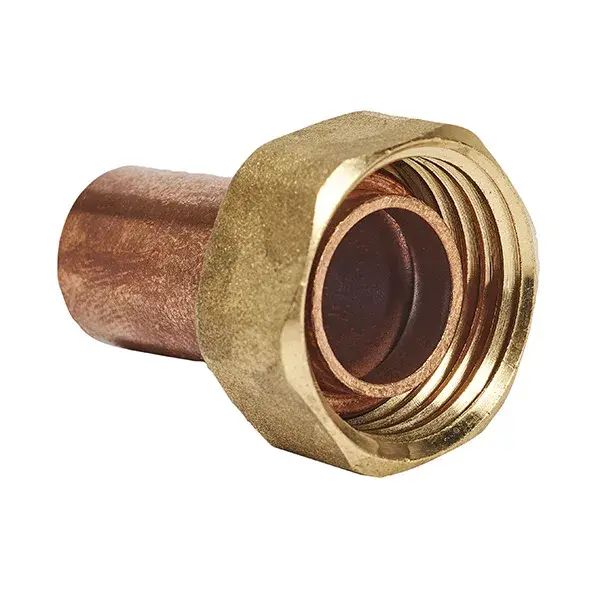 Racor recto Ø12x1/2 2 piezas