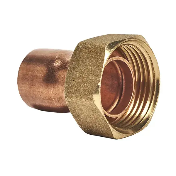 Racor recto Ø18x3/4 2 piezas