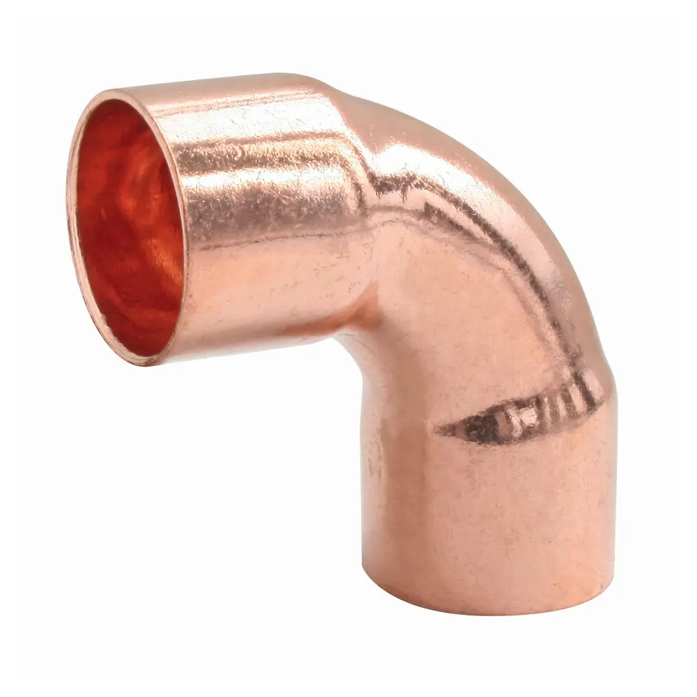 Codo de cobre para soldar gran radio 90°- cobre ø16 - (x2) SOMATHERM FOR YOU