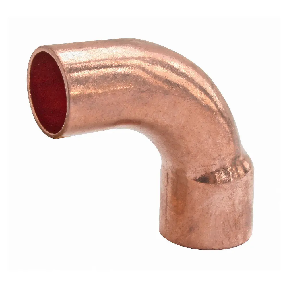 Codo de radio grande para soldar 90° - macho-hembra - cobre ø16 (x2) SOMATHERM FOR YOU