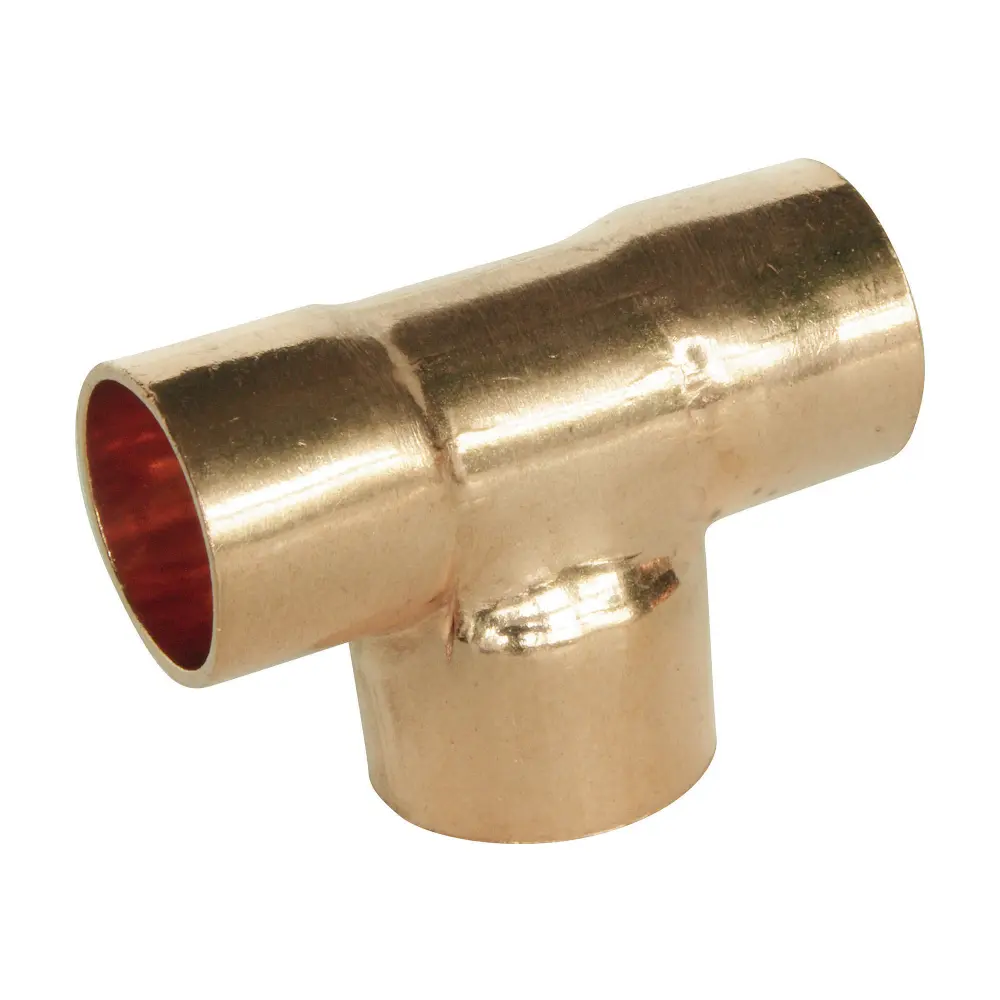 Somatherm you - te de cobre reducida ø14-16-14 - bolsa de 2 piezas