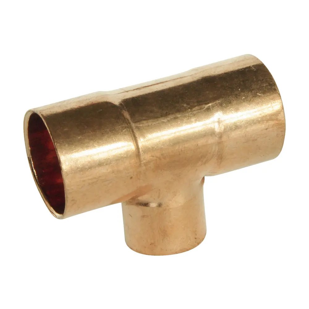 Somatherm you - te de cobre reducida ø16-14-16 - bolsa de 2 piezas