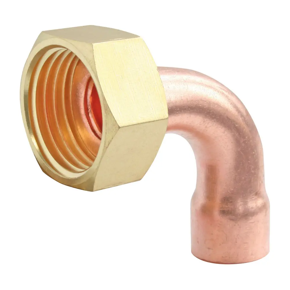 Somatherm you - codo de cobre - cobre ø12 - tuerca giratoria 15/21