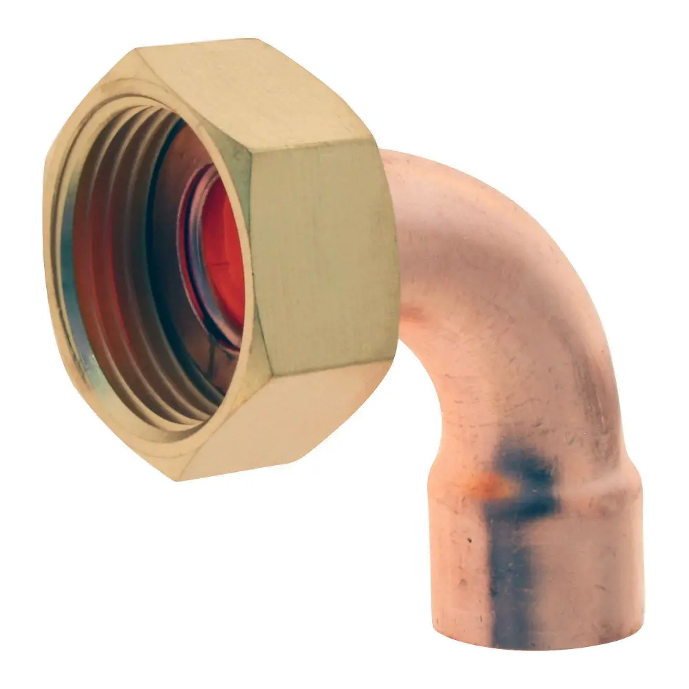 Somatherm you - codo de cobre ø16 - tuerca giratoria 20/27 - 2 piezas