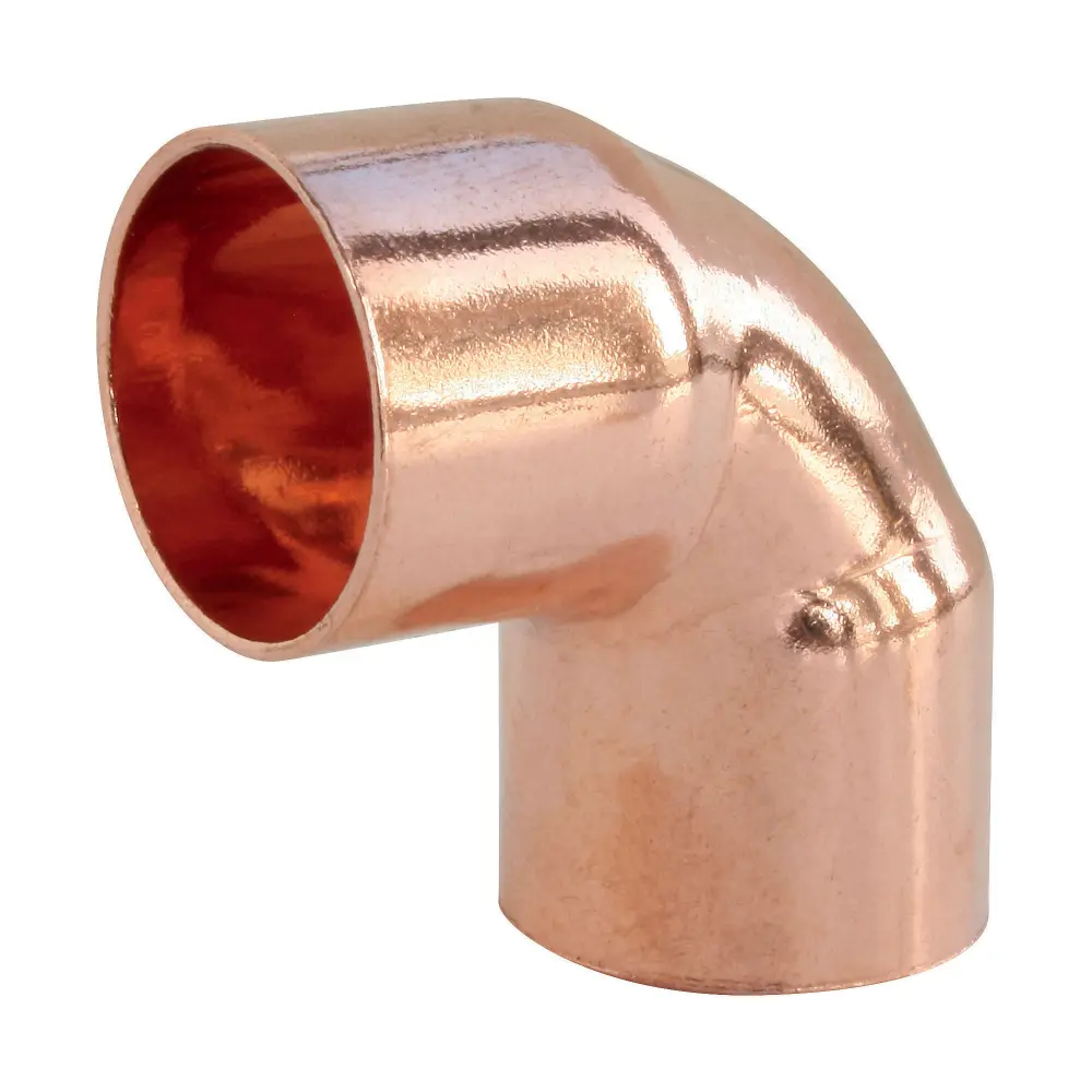 Somatherm you - racor de cobre para soldar - codo 90° doble hembra ø22