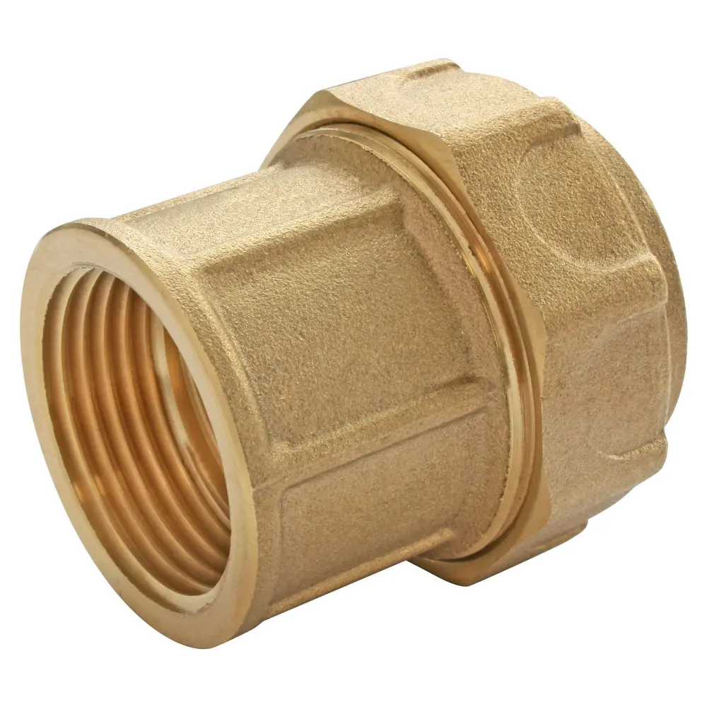 Somatherm you - racor hembra recto de latón para tubo pe d32 - f20/27