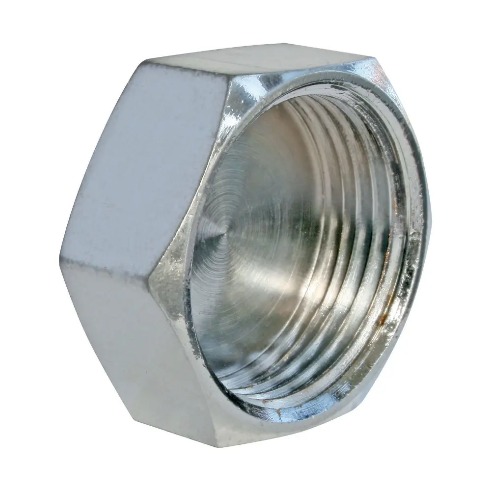 Somatherm you - tapón de latón niquelado - hembra 12/17