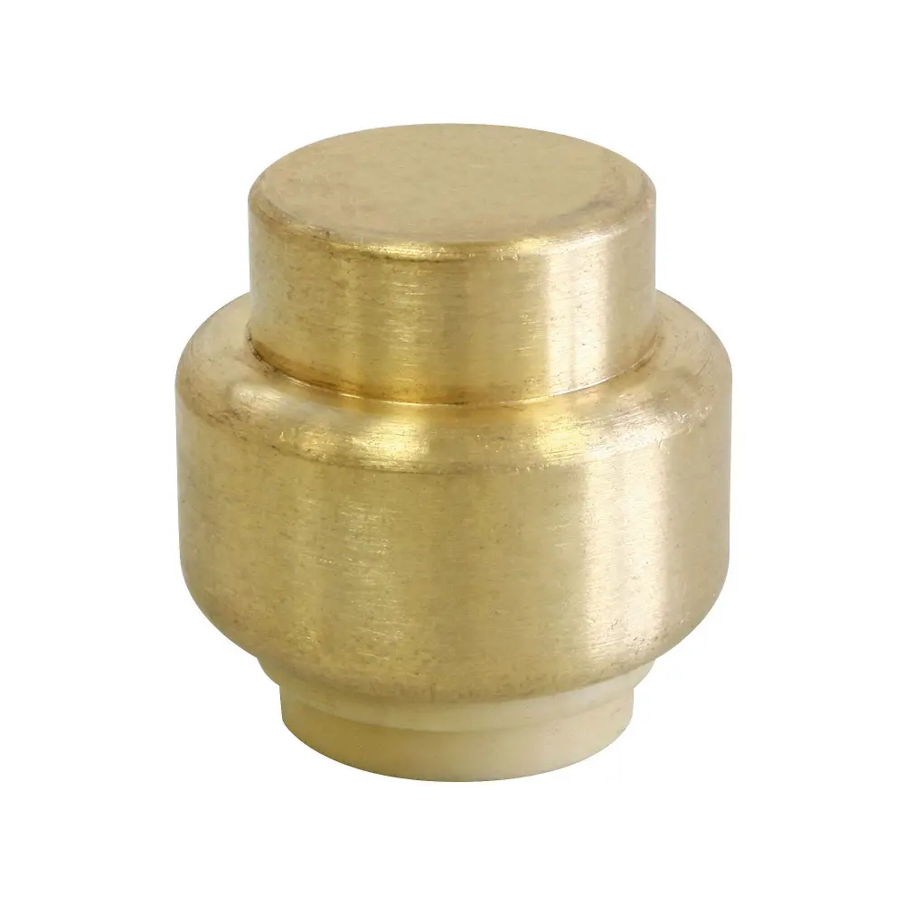 Tapón con clip de latón para tubos de cobre o per o multicapa ø12 SOMATHERM FOR YOU