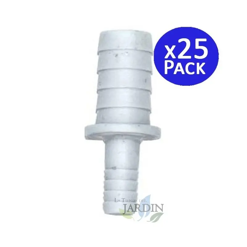 Pack 25 x reducción 10mm 7mm para tuberí flexible Suinga