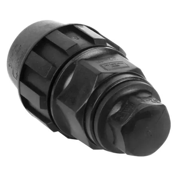 Tapón final registrable m ø 40 mm