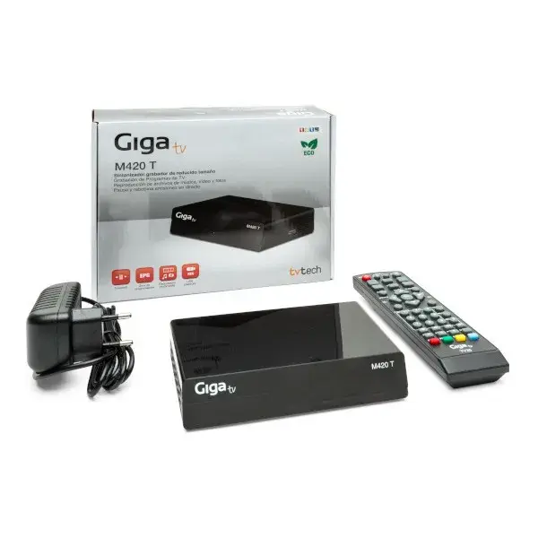 Sintonizador grabador tdt gigatv m420 con usb
