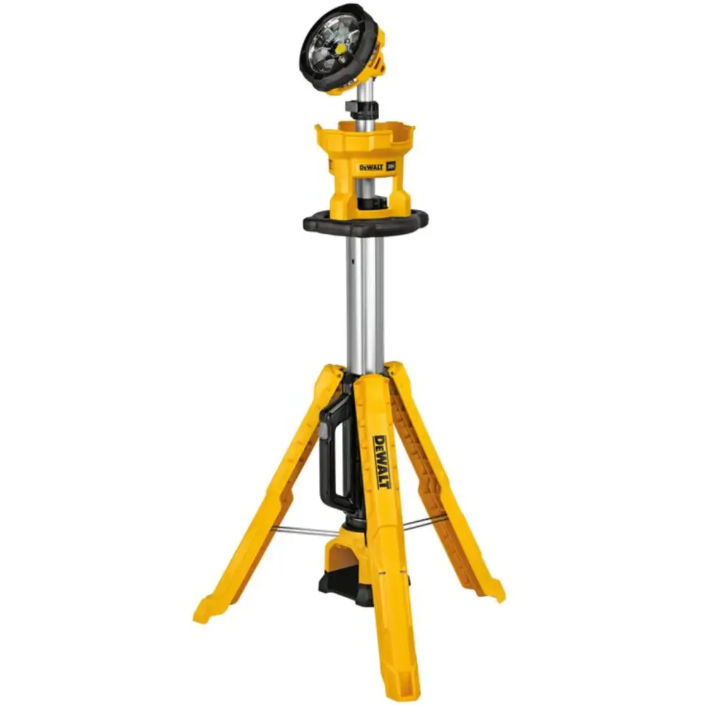 Lámpara para Porche Lámpara LED Tipo Torre 20V con Trípode Dewalt DCL079R1