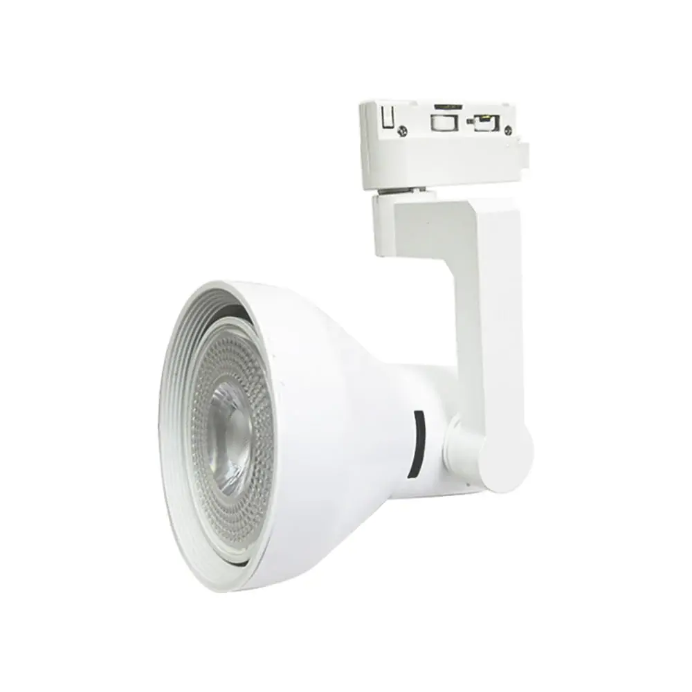 Luz Solar para Jardín Reflector Blanco para Riel