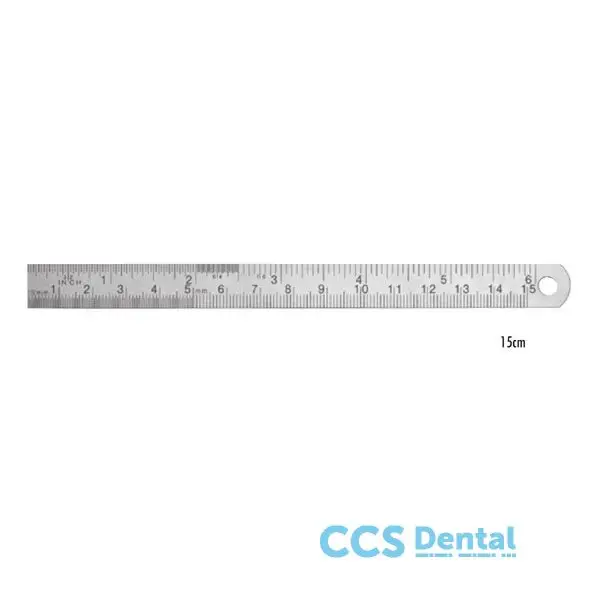 1597 Regla Metalica 15cm.