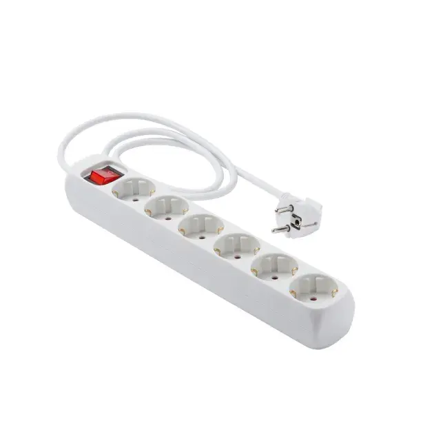 Base 6 tomas con interruptor diall