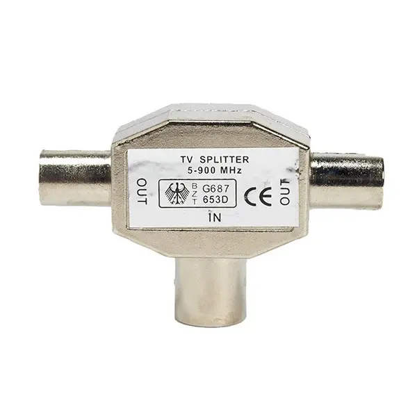 Conector triple blindado 1 hembra 2 macho