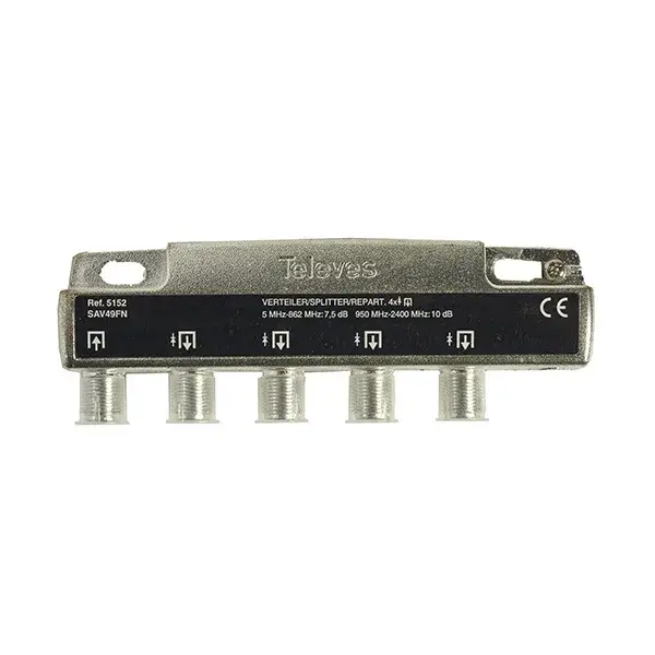 Repartidor f 4d 8/10 db televés televes