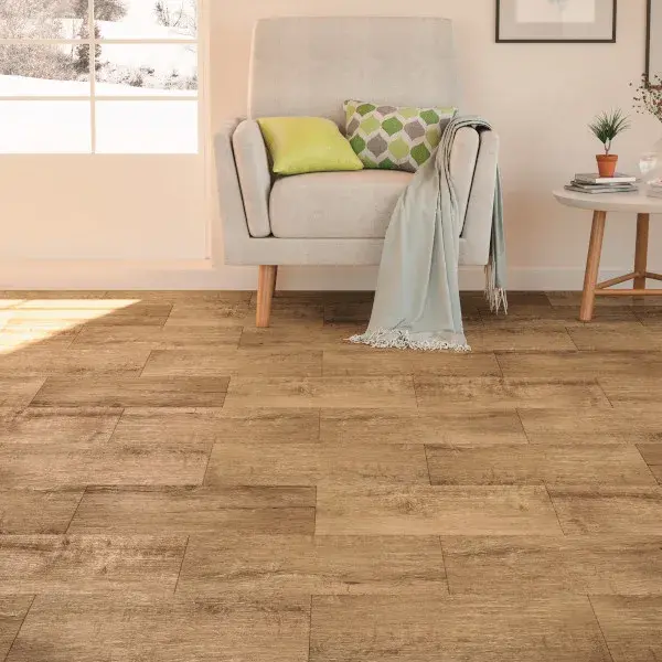 Rodapié cerámico Fabre marrón 60x8 cm 6 uds cooke_lewis