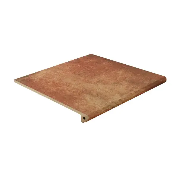 Peldaño porcelánico Camaro cotto 33x33 cm