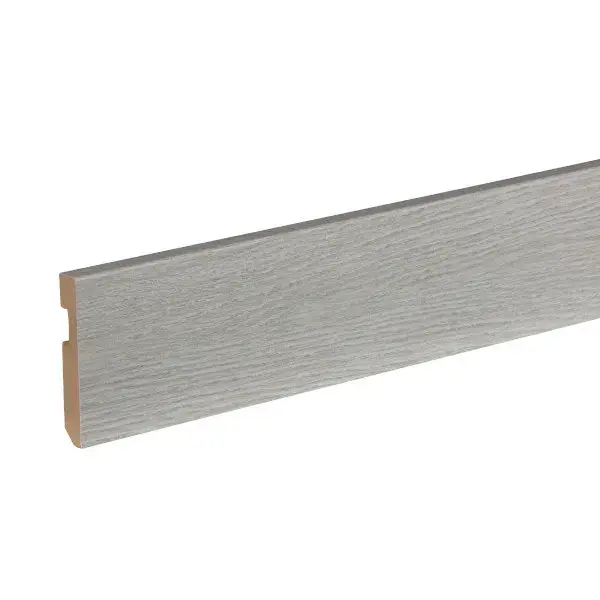 Pack 3 rodapies gris 223 x 9 x 1,5 cm