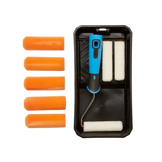 Kit mini-rodillo 10 piezas diall 100 mm